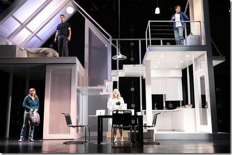 set for 'Next To Normal' at Drury Lane