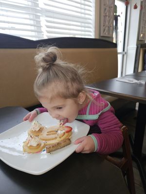 My daughter loves the Mickey Mouse pancakes, the servers are so nice and the decor is adorable!