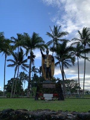 King Kamehameha statue