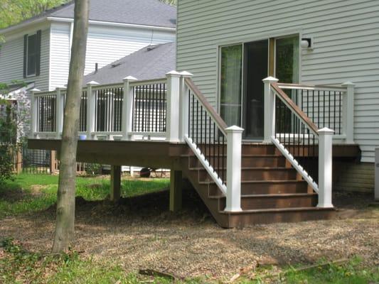 Trex Deck with DreamRail Pro rails!!!