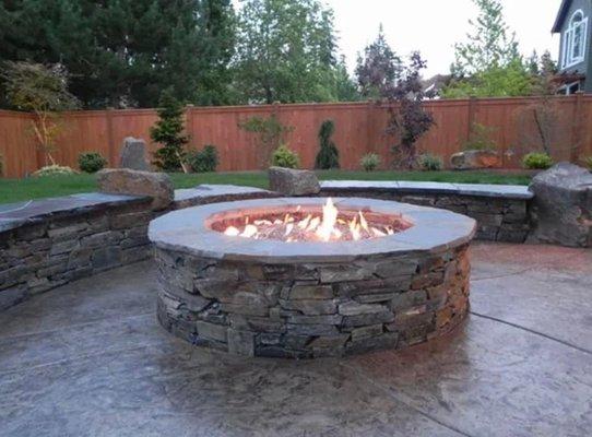 Wonderful outdoor firepits! Perfect for any time of the year!