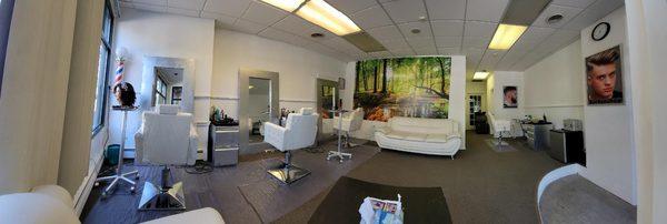 Shaddai Barber Salon- inside of the salon