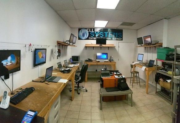 The Lab, From Computer Repair to, Data Recovery, Network Security, Servers and Software Development