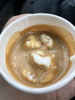 Espresso con panna