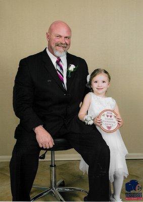 Steve and his granddaughter Anny