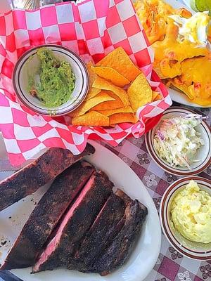 Ribs! And everything else that would forbid the table.