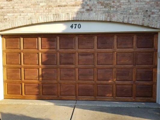 Garage Door Painting.