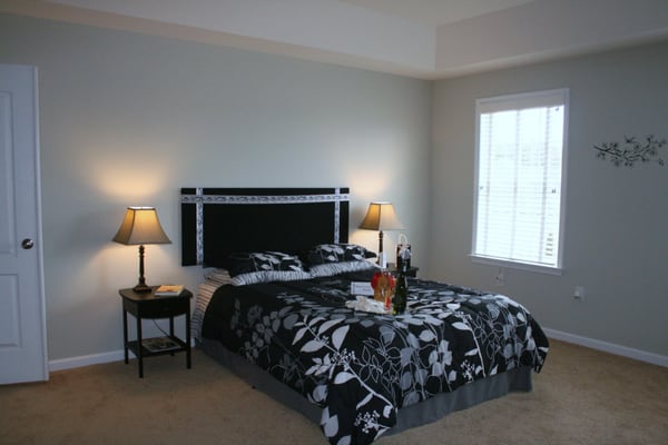 Model Home Master Bedroom