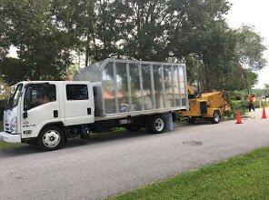 New truck a new chipper