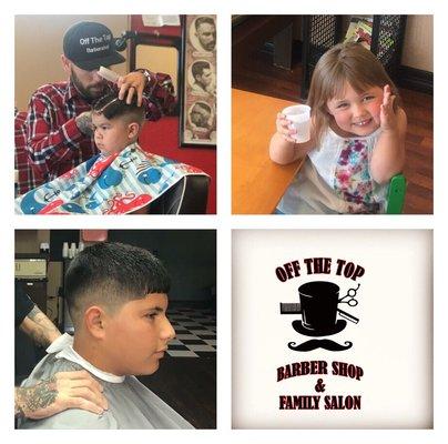 At Off The Top , kids matter. We put Love into each haircut.