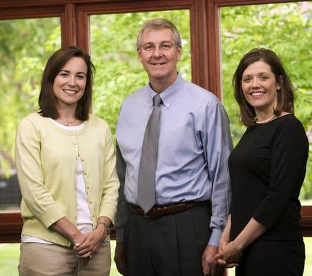 Dr. Laura Nell Lawless, Dr. Tim Whitaker, and Dr. Marsha McIntyre