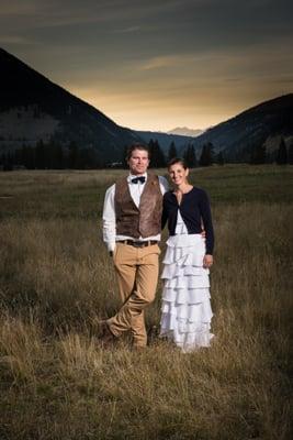 Montana wedding, Rebecca and Ryan