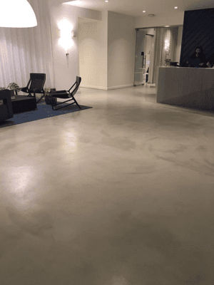 Salon Polished Concrete