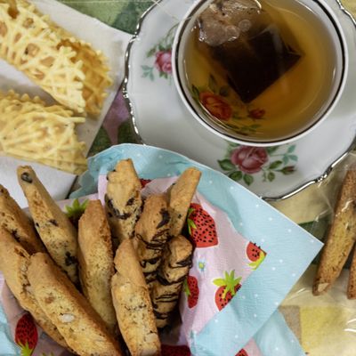 Biscotti and cannoli shells