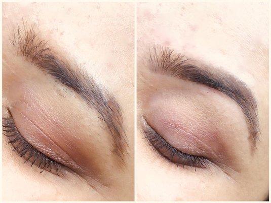 Brow threading