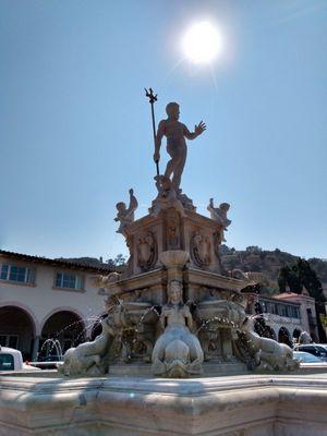 Neptune fountain