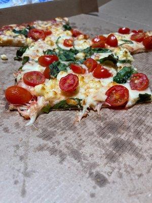 Red Spinach Sophia Pizza