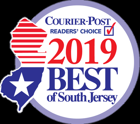 Winner 2019 Best of South Jersey- Courier Post