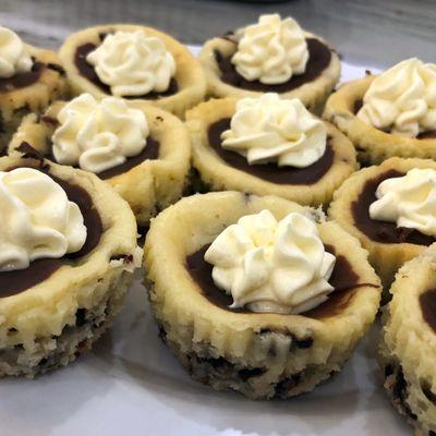 Chocolate Chip Cheesecake Bites