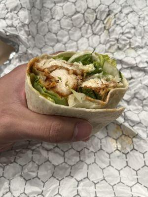 Crisp Chicken Wrap