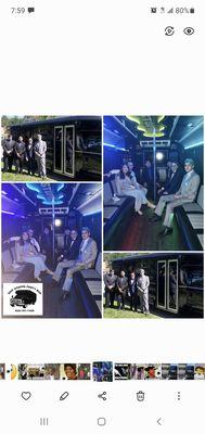 Prom and Home coming are celebrated on the Sho' Stoppa Party Bus