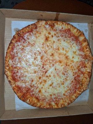 Small cheese pizza