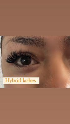 Hybrid lash extensions