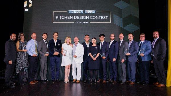 Winners of the 2015-2016 Wolf Sub-Zero Kitchen Design Contest.