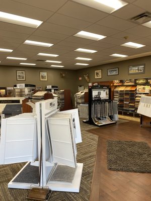 Our vast carpet selection in a cozy showroom will make the decision on your perfect carpet as stress free as possible.