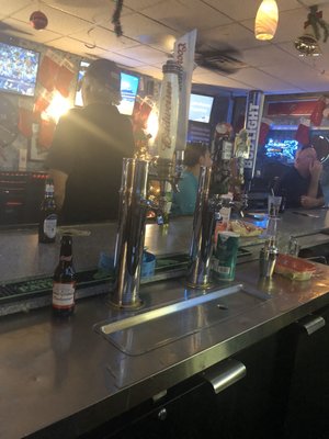 The bar