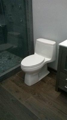 New toilet