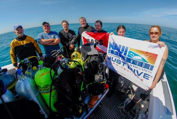 Lake Michigan Wreck Dive Day!