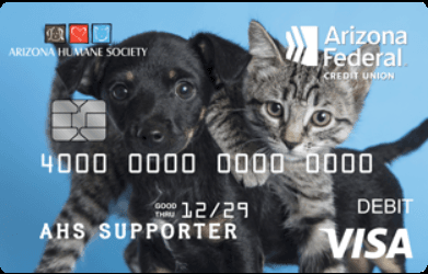 Arizona Humane Society Visa Debit Card