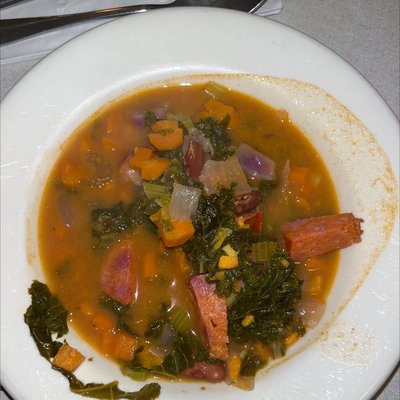 Zesty Island Kale Soup