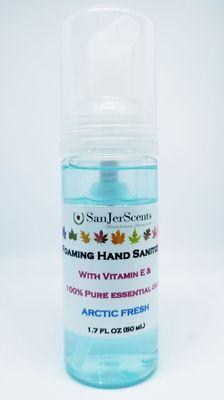 Foam Sanitizer in Arctic Fresh Scent. 1.7 oz. $4. Free Shipping on all orders over $35.