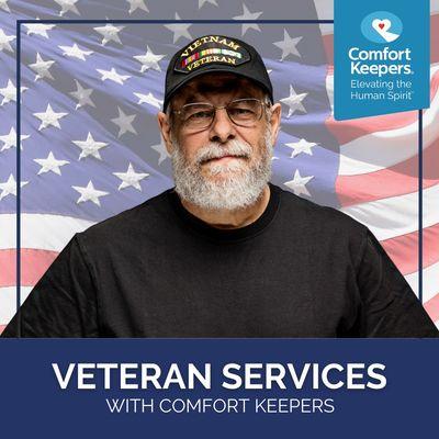 We are a preferred provider to the VA.