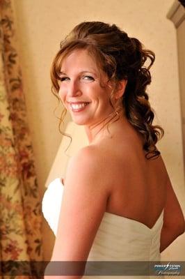 Wedding hair by Dorrie - August 2011