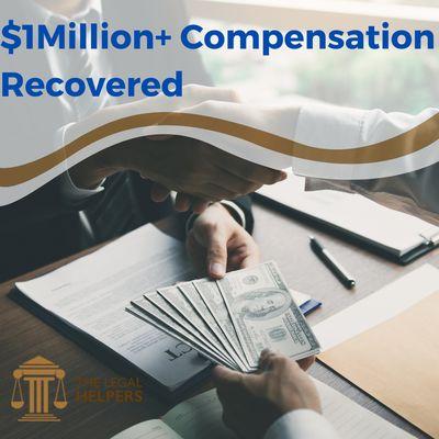 make sure you receive the compensation you deserve for your case. We have recovered over $1 Million in compensation for our users!