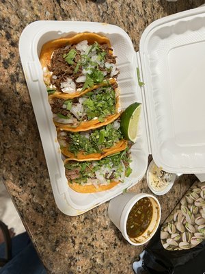 4 Birria Tacos