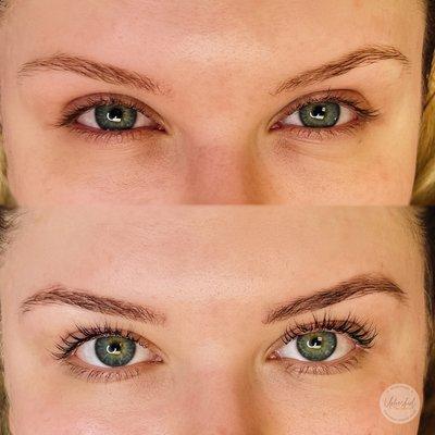 Lash Lift, Lash Tint, Brow Tint