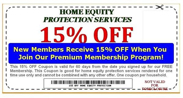 New Members receive 15% off when you join our premium membership Program