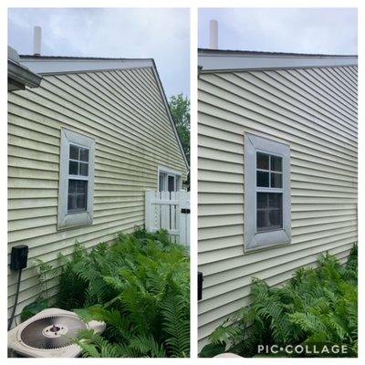 A job we did power washing in strongsville