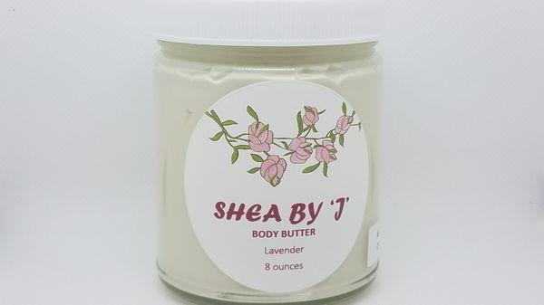 Creamy whipped shea body butter