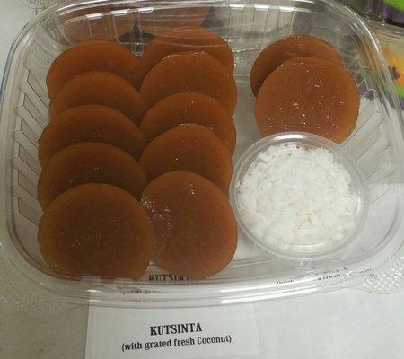 KUTSINTA (Brown Rice Cake)