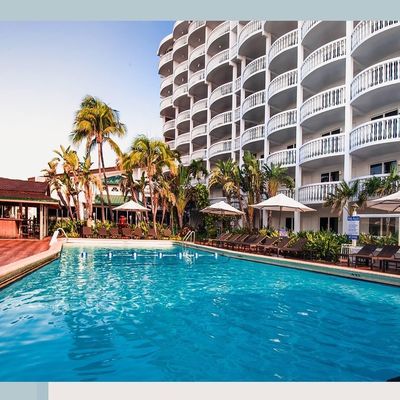 Main Pool Overlooking Tower