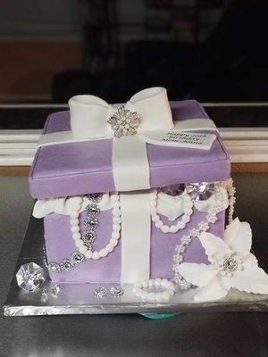 Gift Box Cake