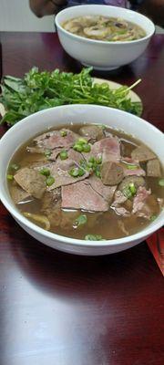 Pho with all the meat