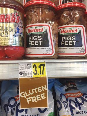 I would more worried if they weren't gluten free