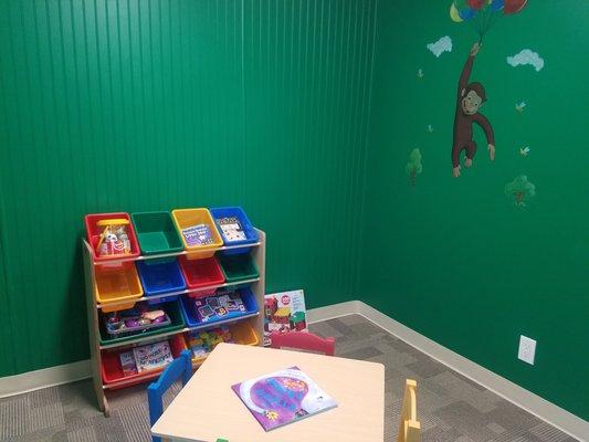 Curious George clinic room