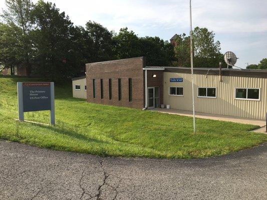 The building The Printery House shares with our local post office